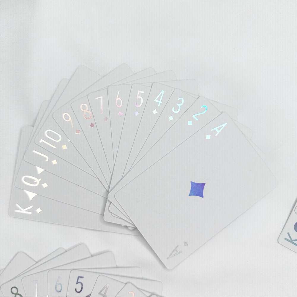 ❤️ Dior Joy Limited Edition Playing Cards Holographic Luxury Hearts New Pick 1 - Picture 7 of 8